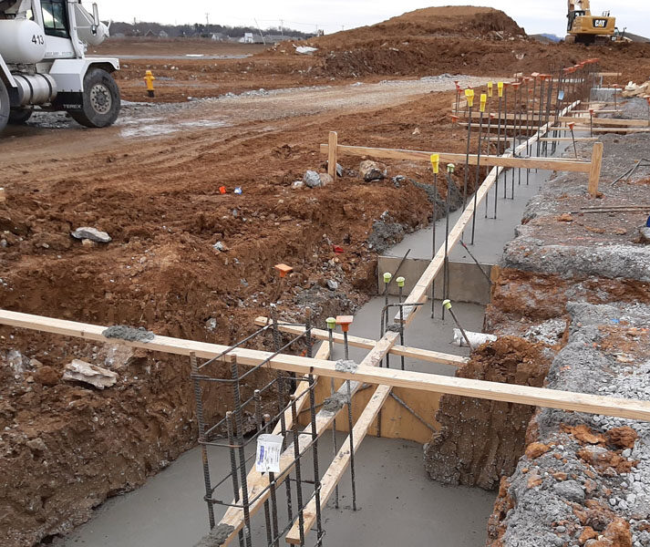 active construction site for new Publix at Windsong