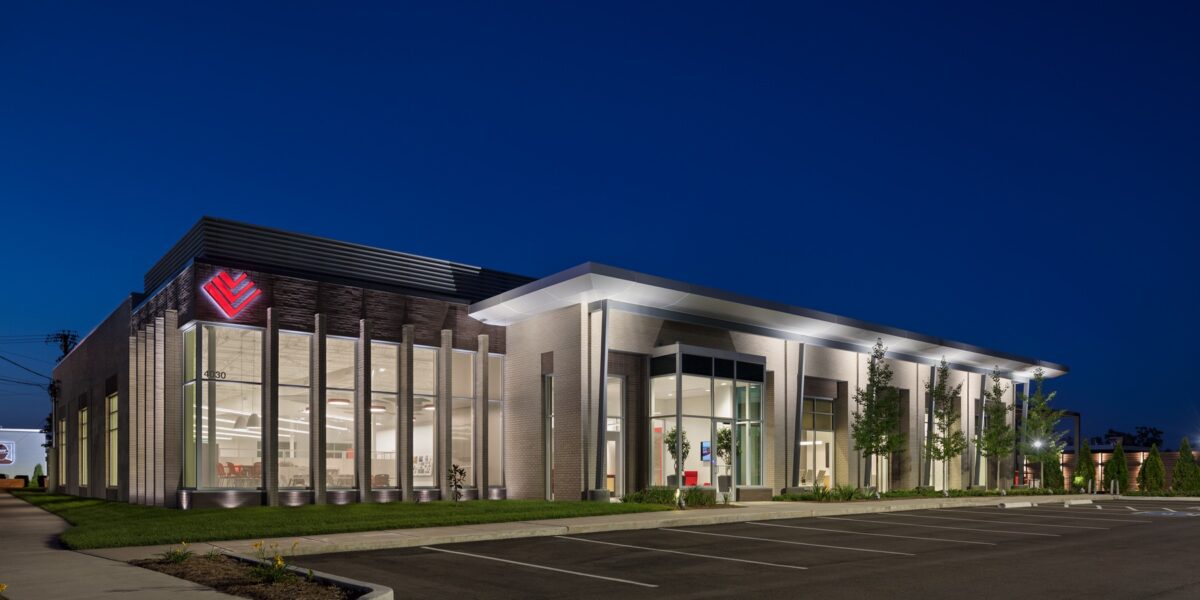 An exterior photo of the Southeast Venture headquarters building.