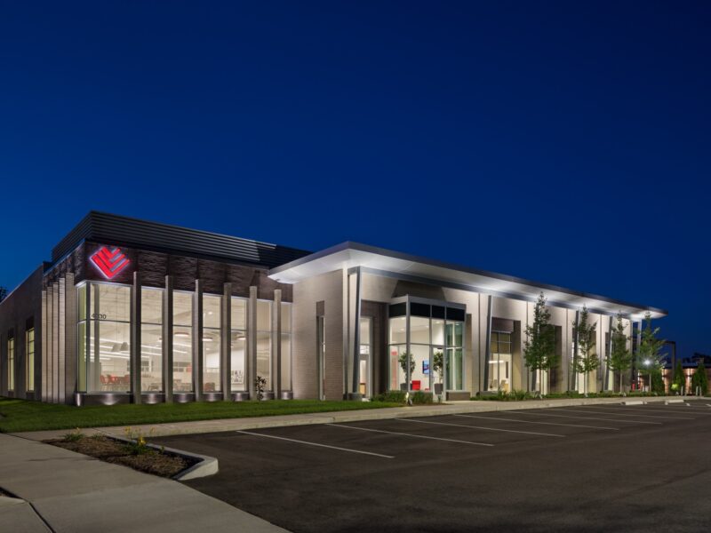 An exterior photo of the Southeast Venture headquarters building.