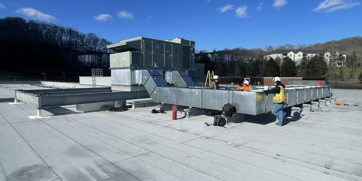 a building under construction