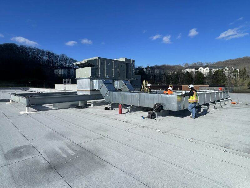 a building under construction